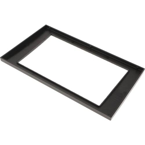 Black Fascias Car DVD Radio Stereo 2 DIN Face Trim Panel Frame Kit for