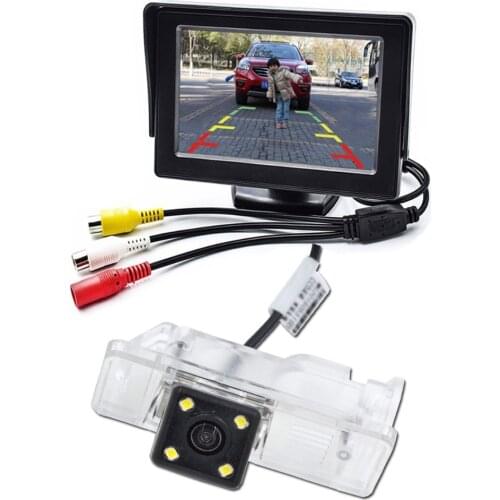 Car Rear View Monitor for Night Vision Car Rear View Reverse Camera for Benz Viano Vito B Class with LED Light