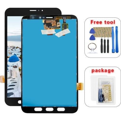 For Samsung Galaxy Tab Active 2 T395 SM-T395 Full Touch Screen Digitizer LCD Display Panel Assembly Replacement Parts