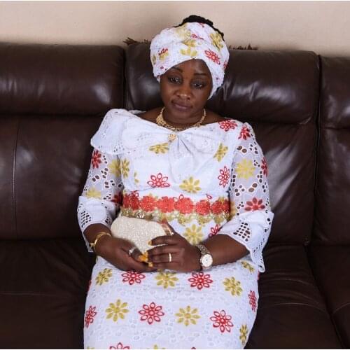 SJD LACE Hot Sale Swiss Voile Lace In Switzerland High Quality African Cotton Lace Fabric 100%Cotton For Nigerian Wedding A1780