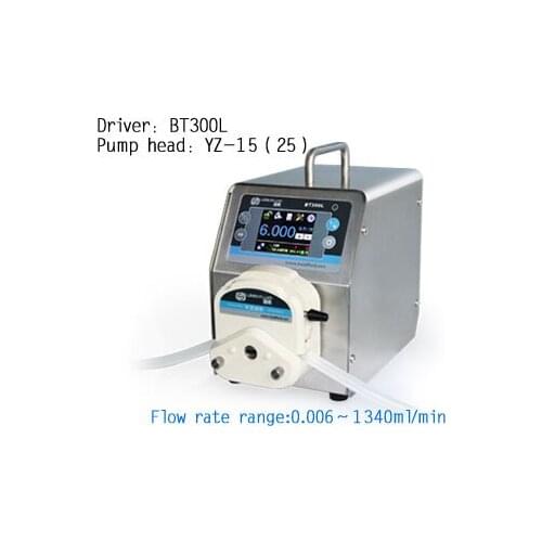 BT300L YT25 Intelligent peristaltic pump Water Liquid Industry Laboratory Flow Control Pump 0.17-1600ml/min