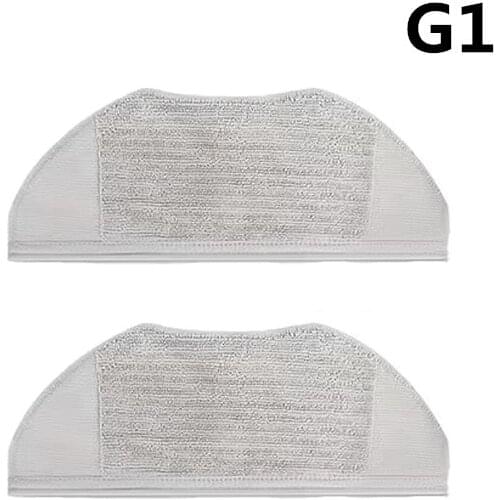 2pcs Washable Accessories Mop cloth For Xiaomi Mi Robot Vacuum-mop Essential G1/MJSTG1 Cleaner Parts Kits