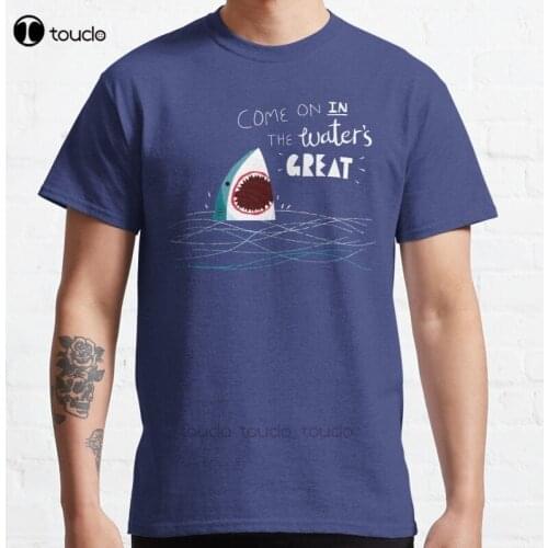 New Great Advice Shark Classic T-Shirt Cotton Men Tee Shirt