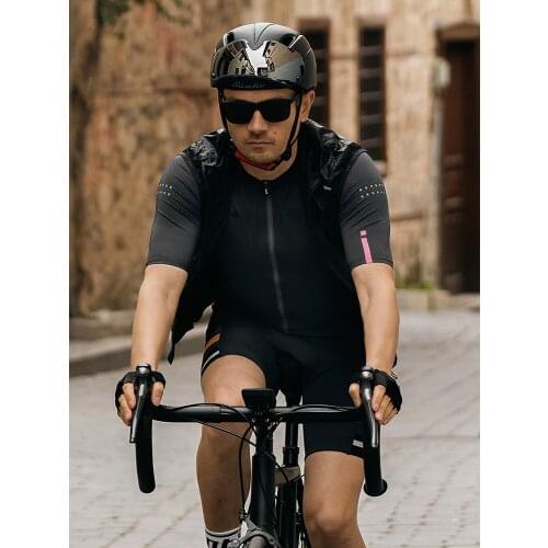 Santic21 New Cycling Jacket Vest Portable Windbreaker Riding Equipment Vest Man