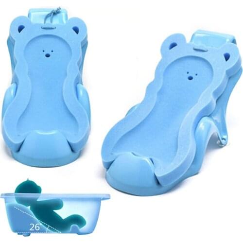 Newborn Anti-slip Sponge Foam Pad Imitation Of Uterus Environment Baby Bath Tub Bathing Pad Infant Shower Baby Care