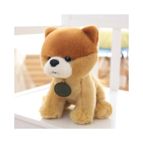 Light brown shiba Inu dog about 35 cm lovely dog plush toy , birthday gift x135