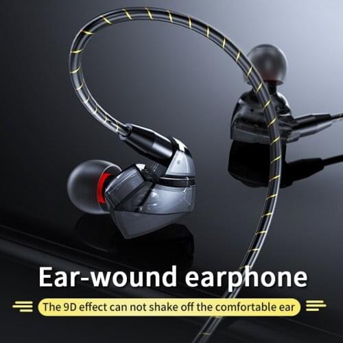 Stereo Bass Headphones Wired Earphones Sport Waterproof Earbuds In-ear Headphone Hifi Headset Gamer Headsets Music