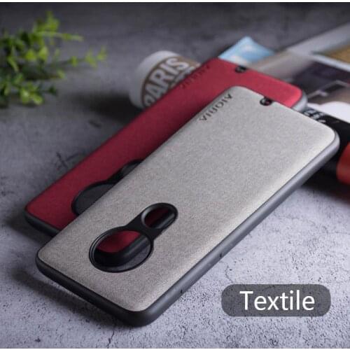 Textile case for Motorola Moto G7 Plus G8 Play One Macro soft TPU silicone material&textile covers coque fundas for moto G6 Plus