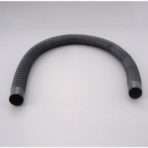 1pc Telescopic Down Pipe ABS Stainless Steel Basin Corrugated S Curved Shape Deodorant Drainage Down Pipe Drains