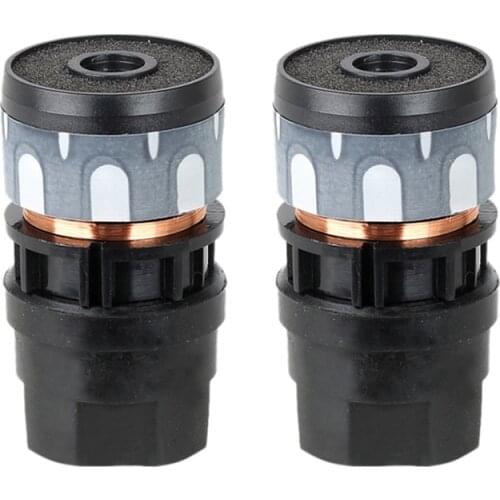 HFES N-813 2PCS Microphone Cartridge Dynamic Microphones Core Capsule Universal Mic Replace Repair