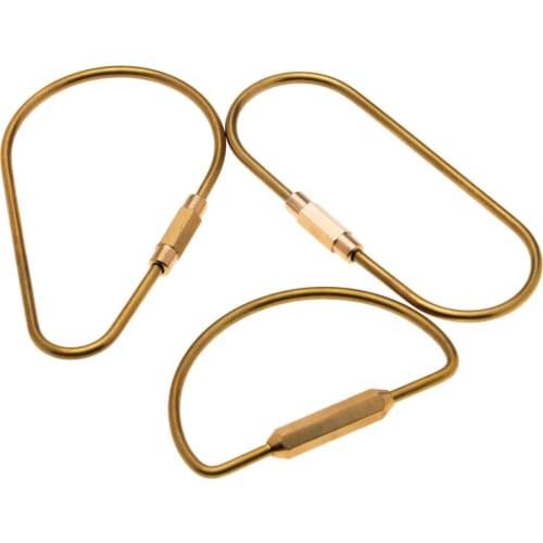 Brass Key Solid Restoring Ancient Ways Of Pure Copper Car Key Ring Accessories Buckle Elliptical Golden Key Chain