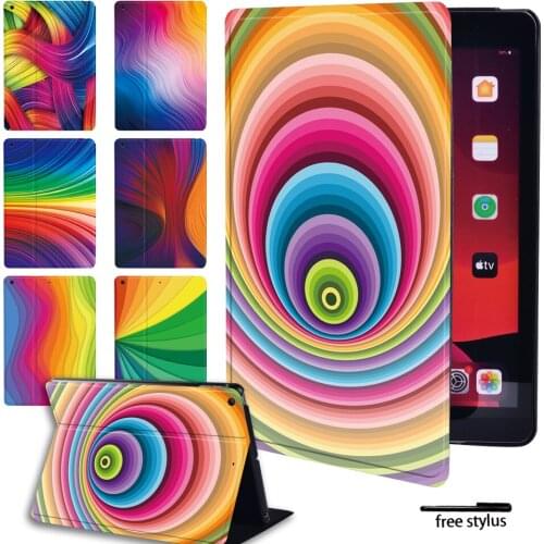 Tablet Case for Apple IPad 2/3/4 Leather Smart Fold Stand Cover for IPad 2017/2018/2019/2020/ IPad Mini 1/2/3/4/5