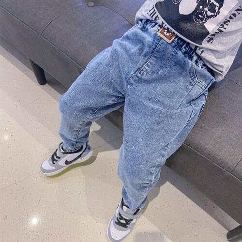 Baby Jeans Solid Color Jeans for Girls Spring Autumn Jeans Baby Girl Casual Style Toddler Girl Clothes