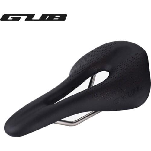 GUB 1136 Breathable Bicycle Saddle MTB Mountain Road Riding Ultralight Hollow Saddle For Men Women Bike Cycling Race Parts