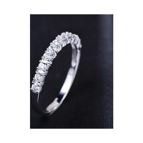 Lose Money Promotion New Arrival Super Shiny Zircon 925 Sterling Silver Finger Rings For Women Jewelry Wedding Gift