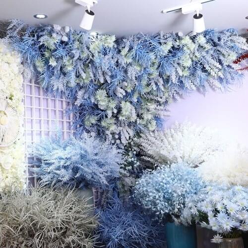 Fashion Romantic Wedding Exterior Scene Simulation Flower Arrangement Window Interior Decoration Silk Cloth Flower Wall