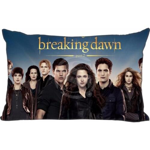 Hot Twilight Rectangle Pillowcase Zipper New Years Decorative Pillowcase Classic Boutique Custom Pillow Case Size 35X45cm