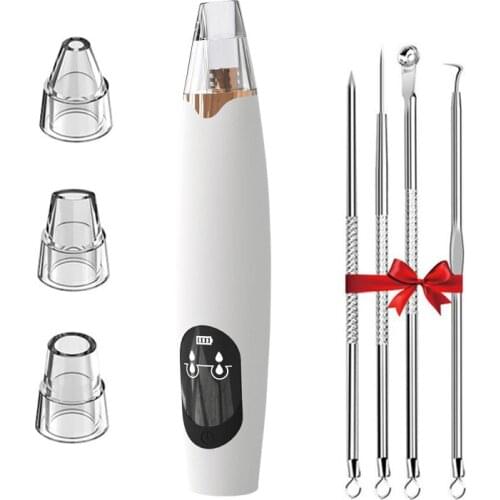 Blackhead Remover Vacuum Acne Pimple Black Spot Suction Electric Facial Pore Cleaner Skincare Beauty Instrument Tool
