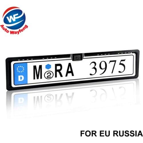 Car License Plate Frame CCD CCD Car Rear View Camera Reverse backup Camera rearview parking Waterproof Camera EU European Camera