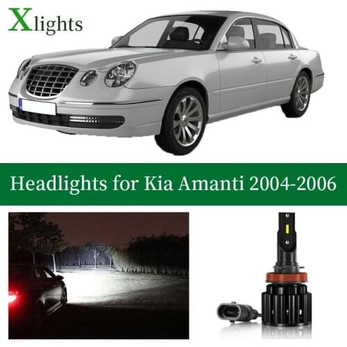 Xlights For Kia Amanti Opirus 2004 2005 2006 Led Headlight Bulbs Low High Beam Super Bright Canbus Car Lamp Light Accessories