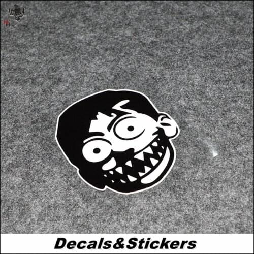 NO.L281 Horrible Boy 3M Reflective Modified Stickers Car Glass Waterproof Decals Racing Motorcycle Motocross