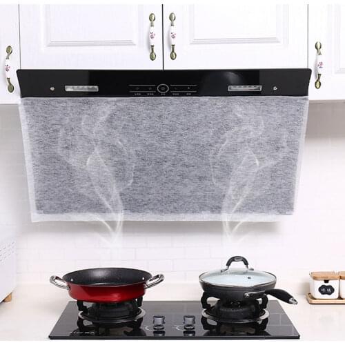 5M/10M Kitchen Oil Filter Paper Absorbing Non-woven Anti Oil Filter Papers Cooker Hood Extractor Fan Filter