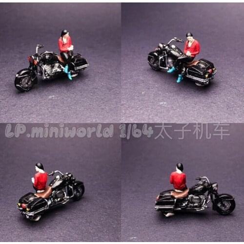 1/64 Motorcycle Model Prince Edward Motorcycle Decoration Scene Layout Decoration Gift Collection Toy Free Shipping