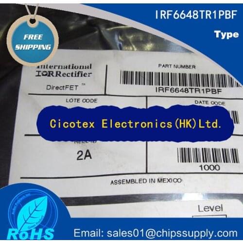 5pcs/lot IRF6648TR1PBF 6648 TO-252 MOSFET N-CH 60V 86A DIRECTFET