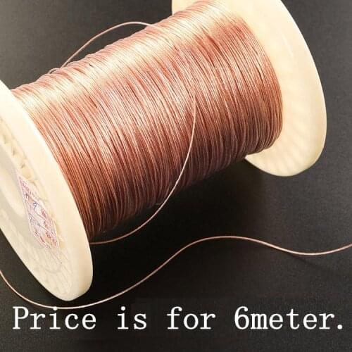 6N single crystal copper diy earphone wire core (price is for 6meters)