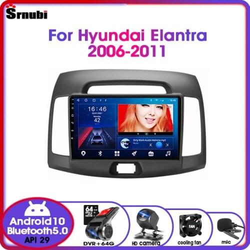 Android 10 2 Din for Hyundai Elantra 4 2006-2011 4G net Car Radio RDS DSP GPS Multimedia Video Player Navigation Auto Stereo DVD