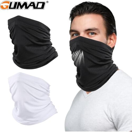 Summer Breathable Bandana Face Mask Cover Hiking Hunting Cycling Bicycle Running Sports Outdoor Tube Scarf Neck Gaiter Men Women