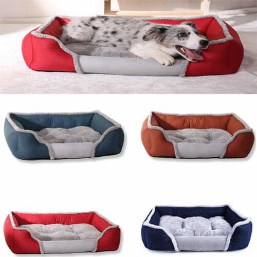 Dog Bed Sofa Puppy Pet Dog Bed Bench For Small Large Medium Dogs Cat Blanket Dog Beds Mats House Lounger Pet Bed Kennel Products