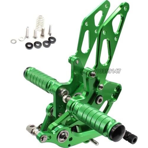 Motorcycle Adjustable Rearsets Foot Pegs Footrest for Kawasaki Z1000 ABS 2011-2016 2012 2013 2014 2015