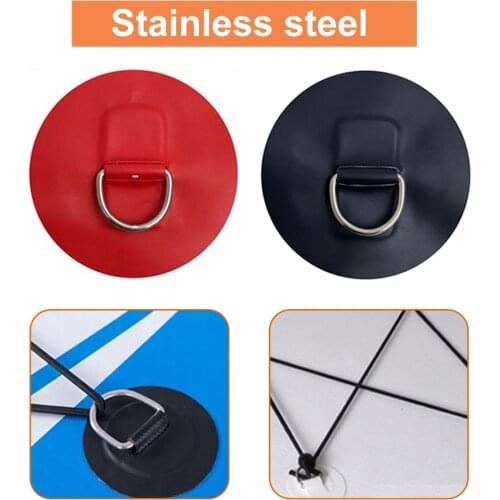 Inflatable Boat PVC Kayak D-ring Small Round Patch Watercraft Parts Accessories