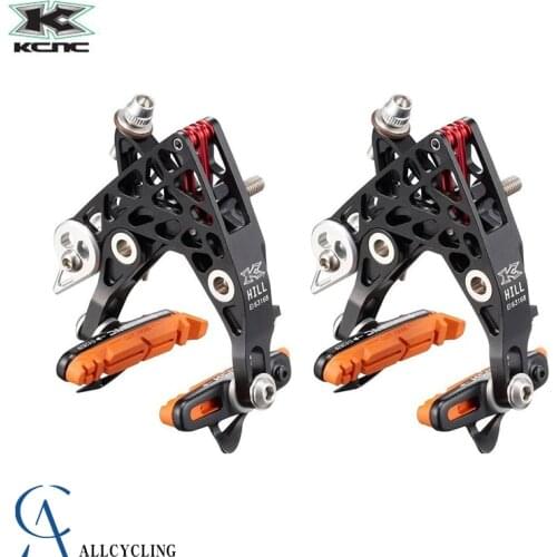 New KCNC CB4 Road Bike V Brake HILL Road Bicycle Caliper Ultralight 6061 Al-Alloy Linkage Activated Dual Pivot Capliper Brake