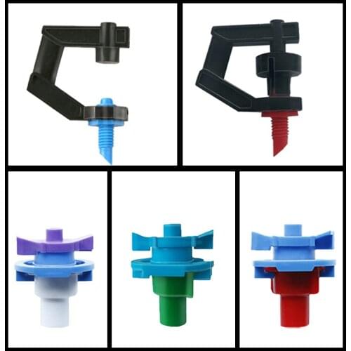 The New 360 Degree G Type Rotating Refraction Sprinklers Refract Water Saving Atomizing Nozzle Garden Irrigation Lawn Spray Head