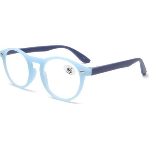 PC Material Round Shape Younger Design Reading Glasses