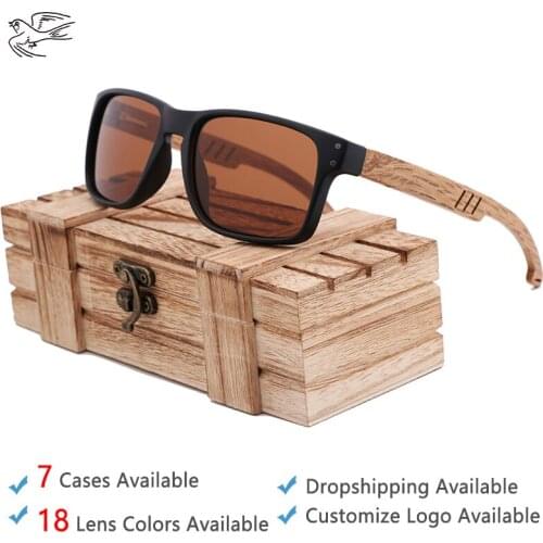 Polarized Plastic Sunglasses Wood for Woman Retro Vintage Sunglasses Women 2020 Shades Brand Designer Sun Glasses Womens GB158