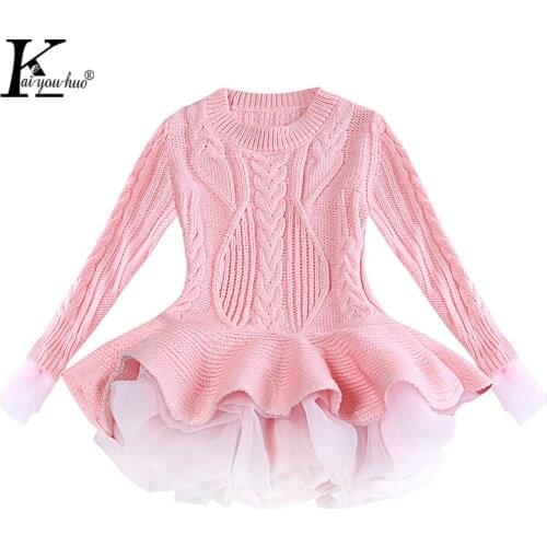 Toddler Girls Dress 2020 Autumn Winter Long Sleeve Christmas Dress Kids Dresses For Girls Costume Children Clothing 3 to 8 Years