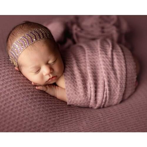 Newborn Photography Props Blanket Baby Swaddle Wrap Sleeping Bag Backdrop Infants Photo Shooting Accessories
