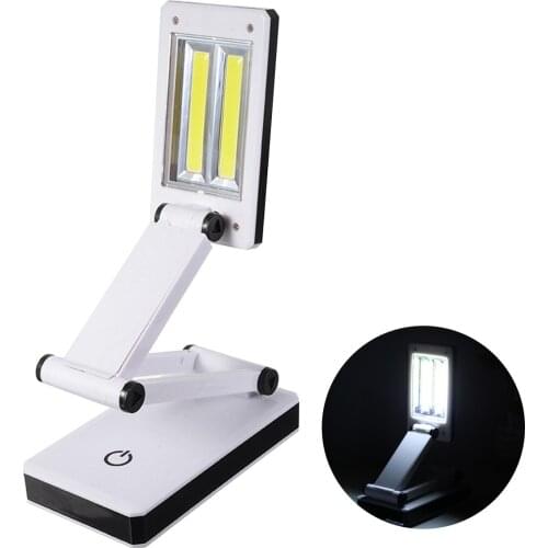 LED Folding Reading Lamp USB Rechargeable Bedside Table Office Desk Light Indoor Lighting Book Lights