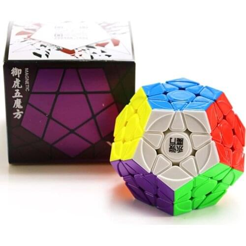 Yongjun Yuhu V2M Magentic Wumofang Magic Cube Magentic Mega Cube 3x3 Magic Speed Cube 3x3x3 YJ Puzzle magico Kids Toys