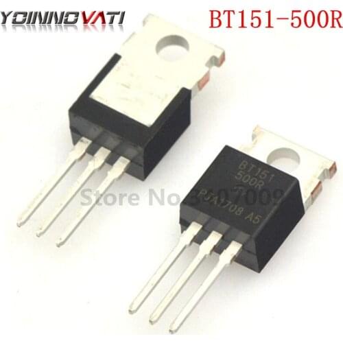 10pcs BT151-500R BT151 BT151-500 SCRs THYRISTOR 12A 500V TO-220 new original