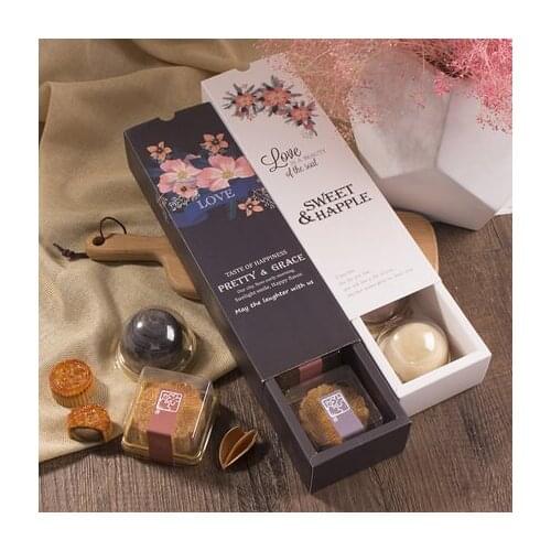 28*7*5CM 6cavities Macaron boxdessert macarons boxes with plastic inner holding biscuit pastry packaging boxes 50 pieces/lot