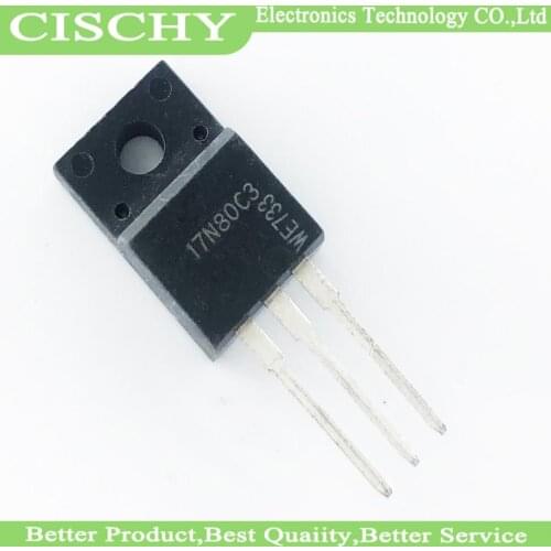 5pcs/lot SPA17N80C3 17N80C3 17N80 TO-220F new original In Stock