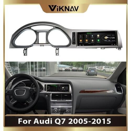 10.25 inch Android System Car Multimedia Player For-AUDI Q7 2005 2006 2007 2008-2015 HD Screen WIFI Radio Player GPS Navigation