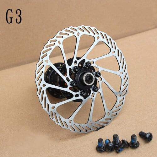 Mountain bike stainless steel disc brake pad oil brake disc G3 160mm 180mm 203mm bicycle accessories