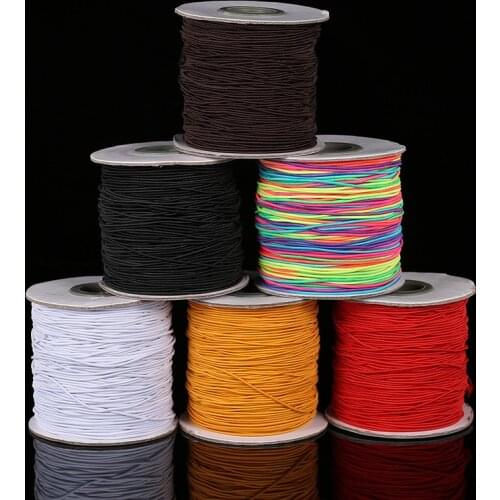 10m/bag 1mm Round Elastic Cord Beading Stretch Thread/String/Rope for Necklace Bracelet Jewelry Making Supply Z649