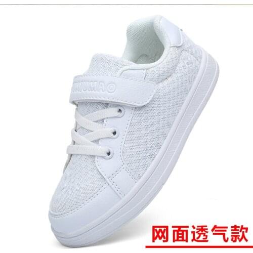 2021 Big Children Casual Shoes Fashion Breathable Mesh Boys and Girls Sneakers Kids Tenis Sport Shoes Soft Sole Running Footwear