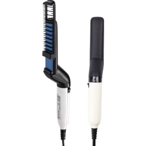 Multi-functional Styling Comb Hair Comb Straight Hair Beard Comb Shape Fluffy Electric Beard Straightening Comb Quick Hair Style